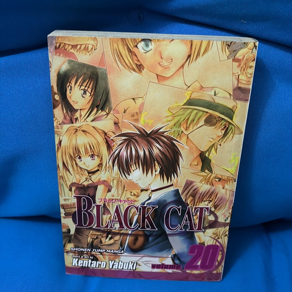 Black Cat Comic Volume 20 By Kentaro Yabuki ShonenJumpManga RatedT+ForOlderTeens
